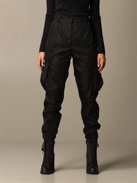 prada combat trousers|Prada pants women's.